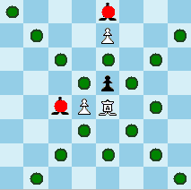 Adjutant Chess, example