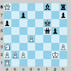 Gunnery Chess, example